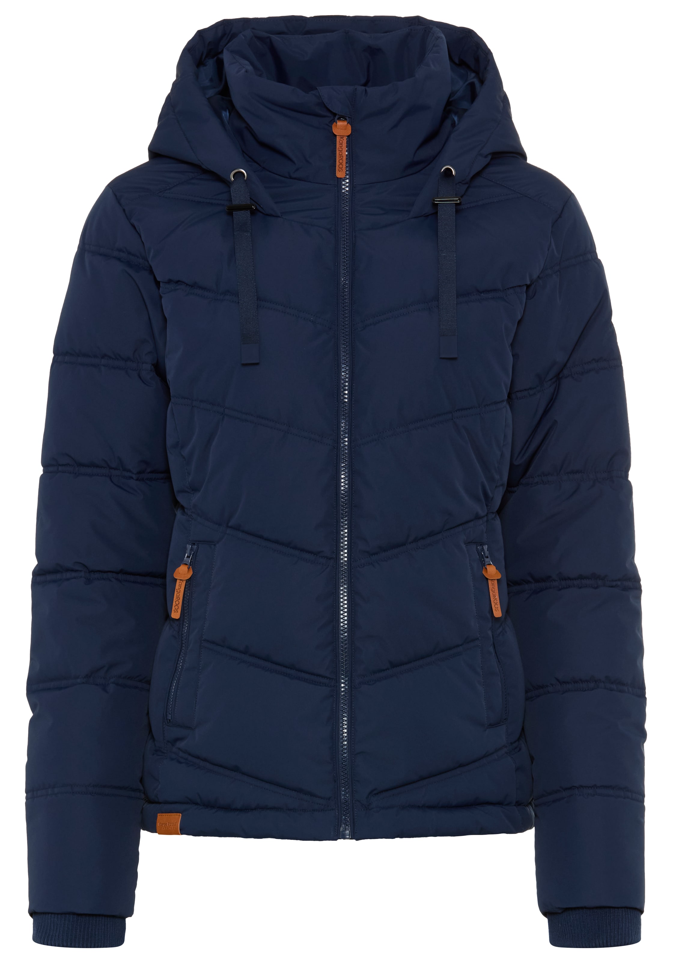 KangaROOS Winterjacke in Blau: Vorderseite