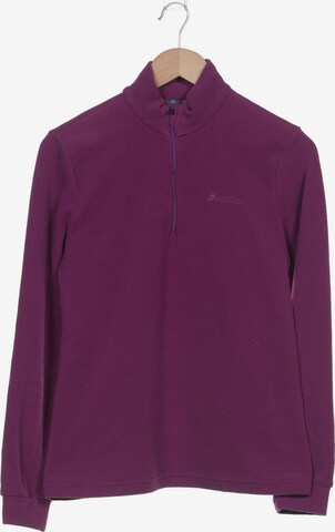 ODLO Sweatshirt & Zip-Up Hoodie in M in Purple: front