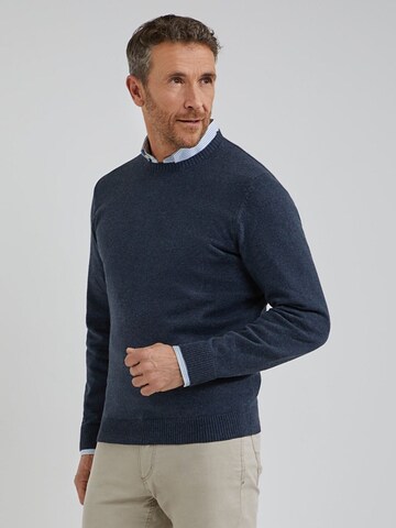 Steppin' out Sweater in Blue: front