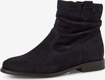 Bottines Tamaris en bleu : devant