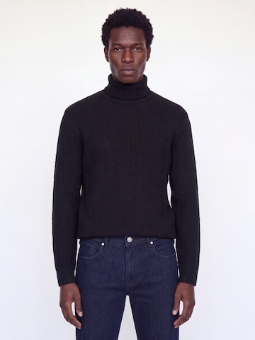 Pullover 'JREBARCAN' di JJ Rebel in nero: frontale