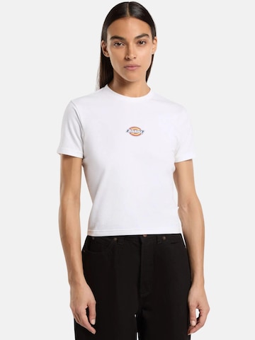 Maglietta 'DICKIES MAPLE VALLEY REG TEE W T-SHIRT' di DICKIES in bianco
