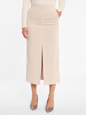 Ana Alcazar Rok 'Adisea' in Wit: voorkant