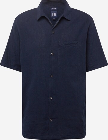 GAP Button Up Shirt in Blue: front