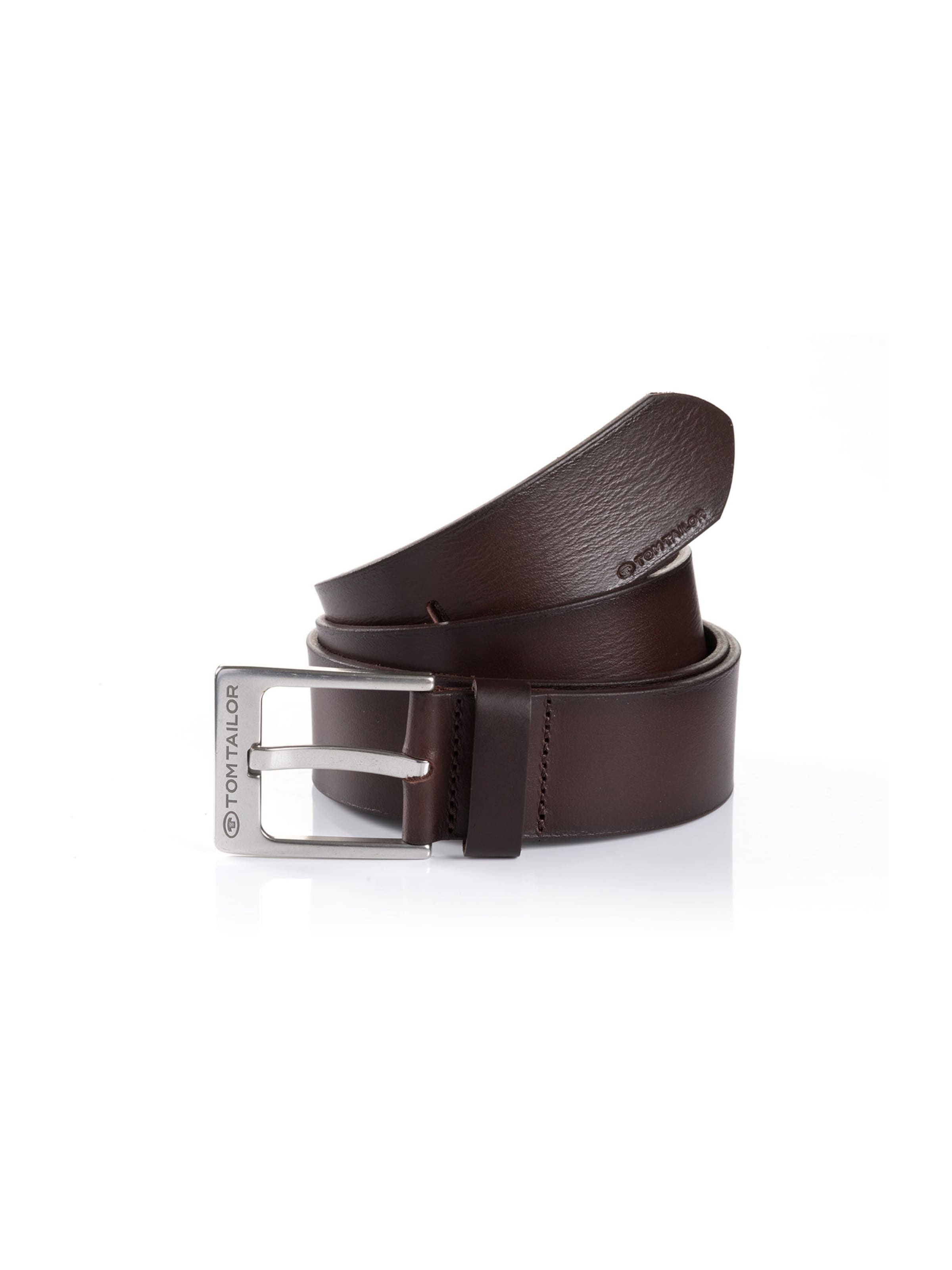 TOM TAILOR Opasky 'Calvin' - Hnedá