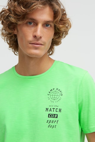 CAMP DAVID Shirt in Green