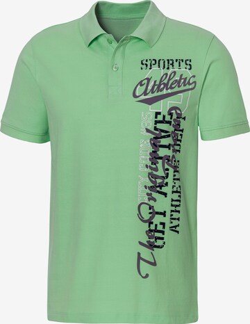 JOHN DEVIN Shirt in Green: front