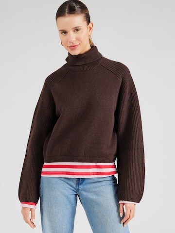 Pull-over & Other Stories en marron : devant
