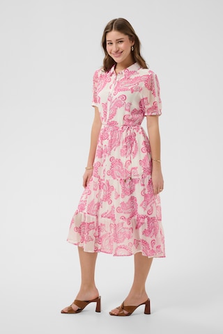 Robe Cream en rose
