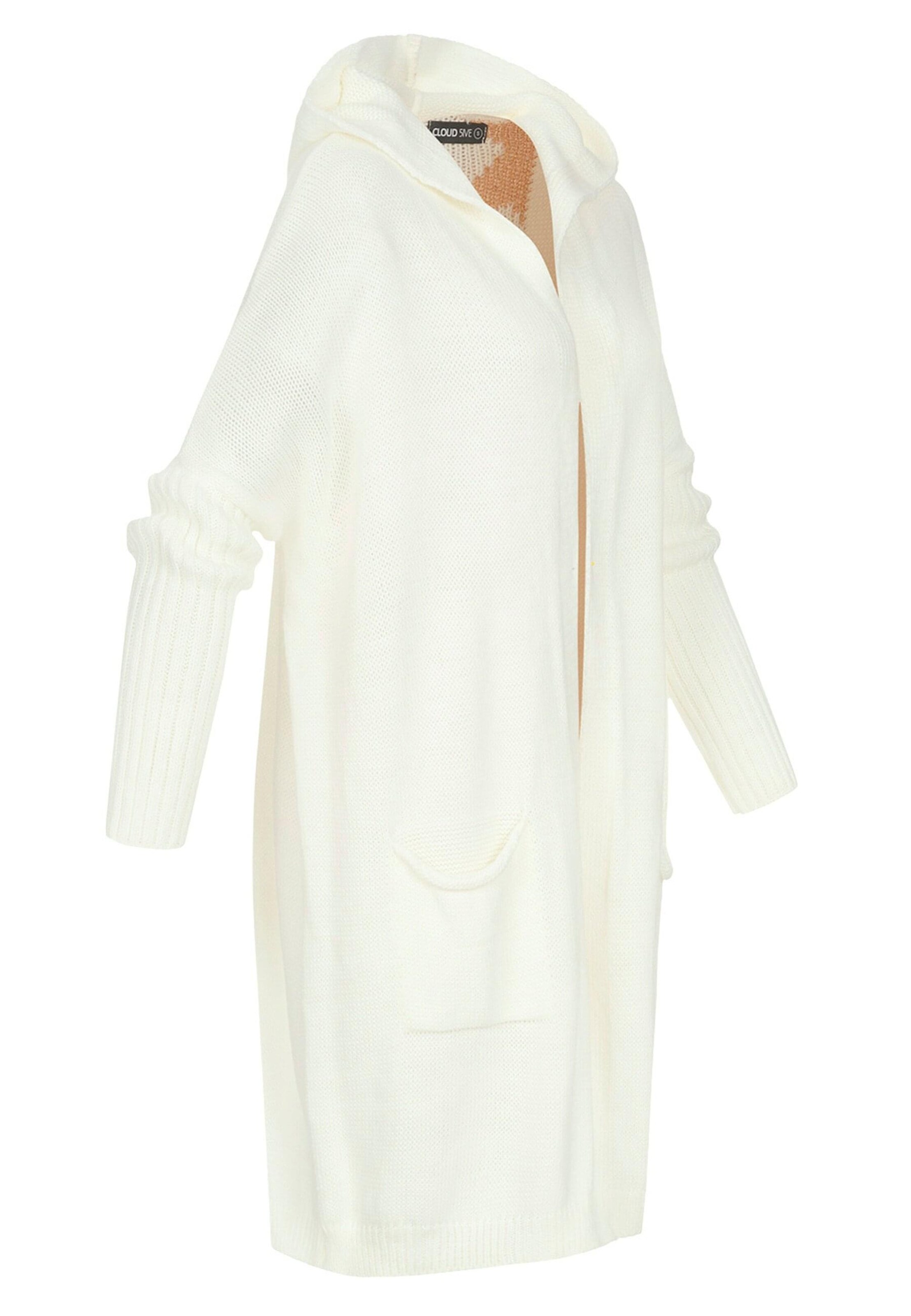 Cloud5ive Πλεκτή ζακέτα σε λευκό