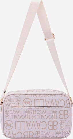 Borsa a tracolla 'Borsa a Tracolla B Cavalli Donna con Zip e Tasche Regolabile Nera' di B. Cavalli in bianco: frontale