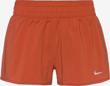 NIKE Regular Athletic Pants 'One' in Red: front