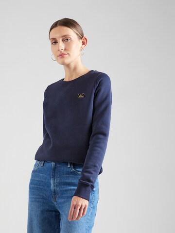 19V69 ITALIA Sweatshirt 'BONNIE' in Blauw: voorkant