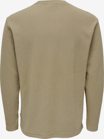 Only & Sons Sweatshirt 'BERKELEY' i beige