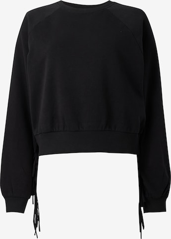 ONLY Sweatshirt 'ONLJETT' in Black: front