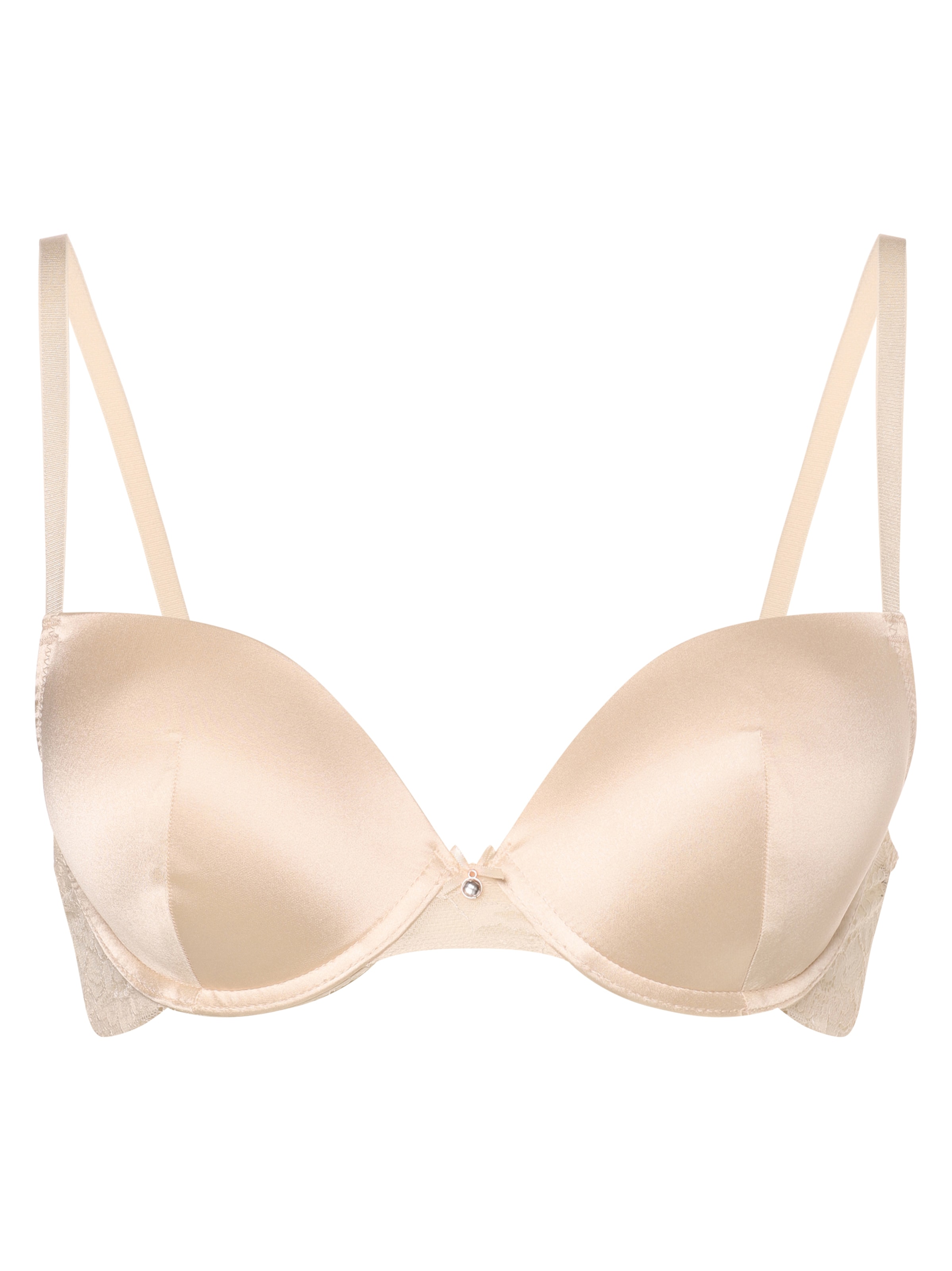 LASCANA Сутиен с повдигащ ефект Сутиен в бежово: отпред