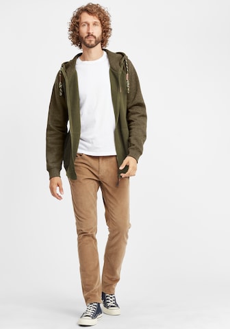 Giacca di felpa 'Terence' di INDICODE JEANS in verde