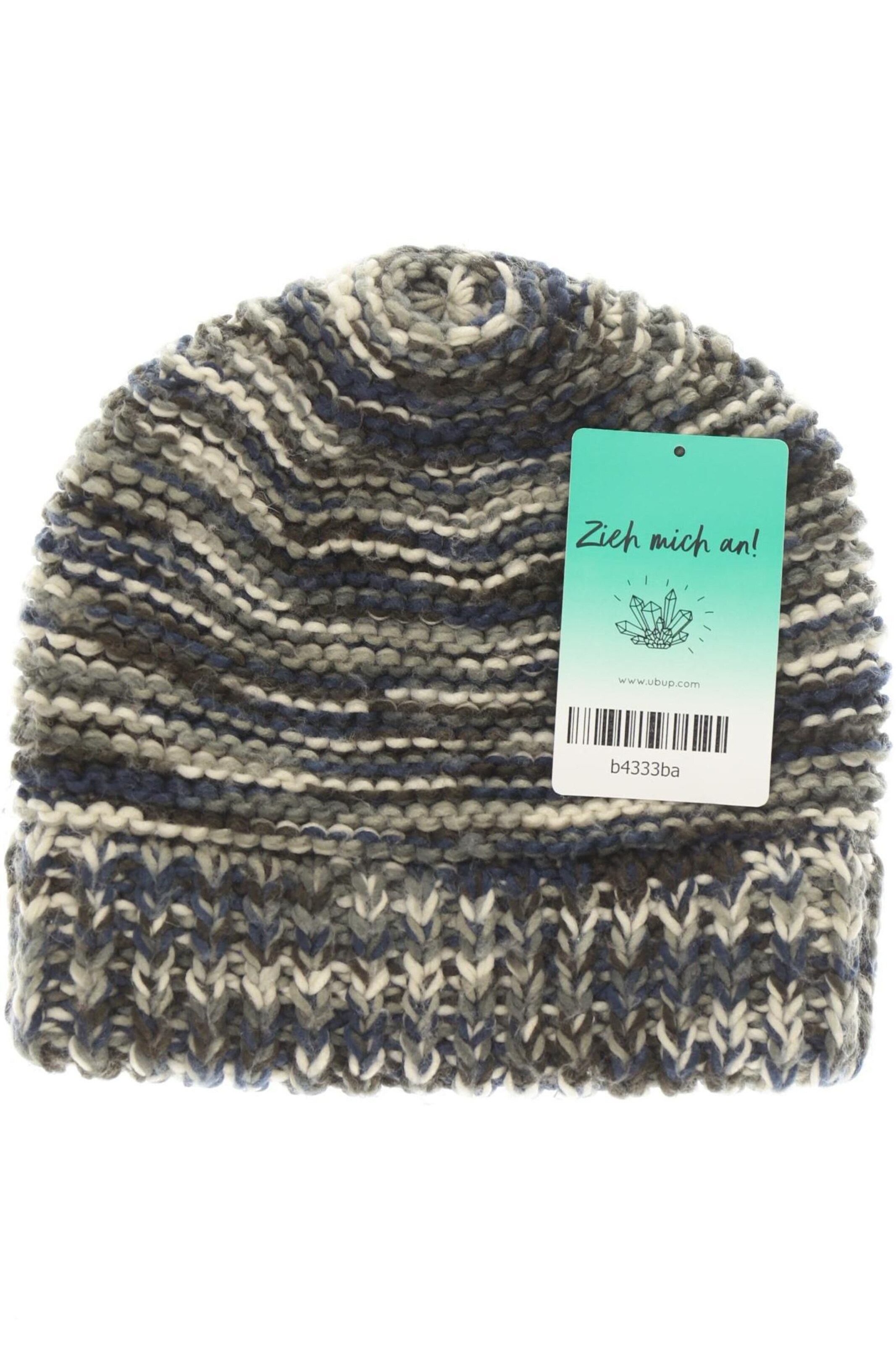 PIECES Hut oder Mütze One Size in Grau: Vorderseite