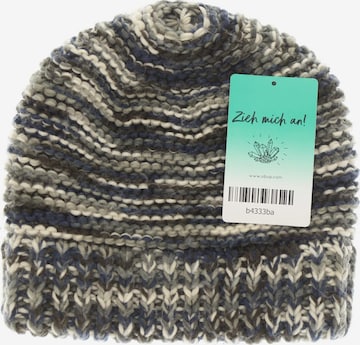 PIECES Hut oder Mütze One Size in Grau: Vorderseite