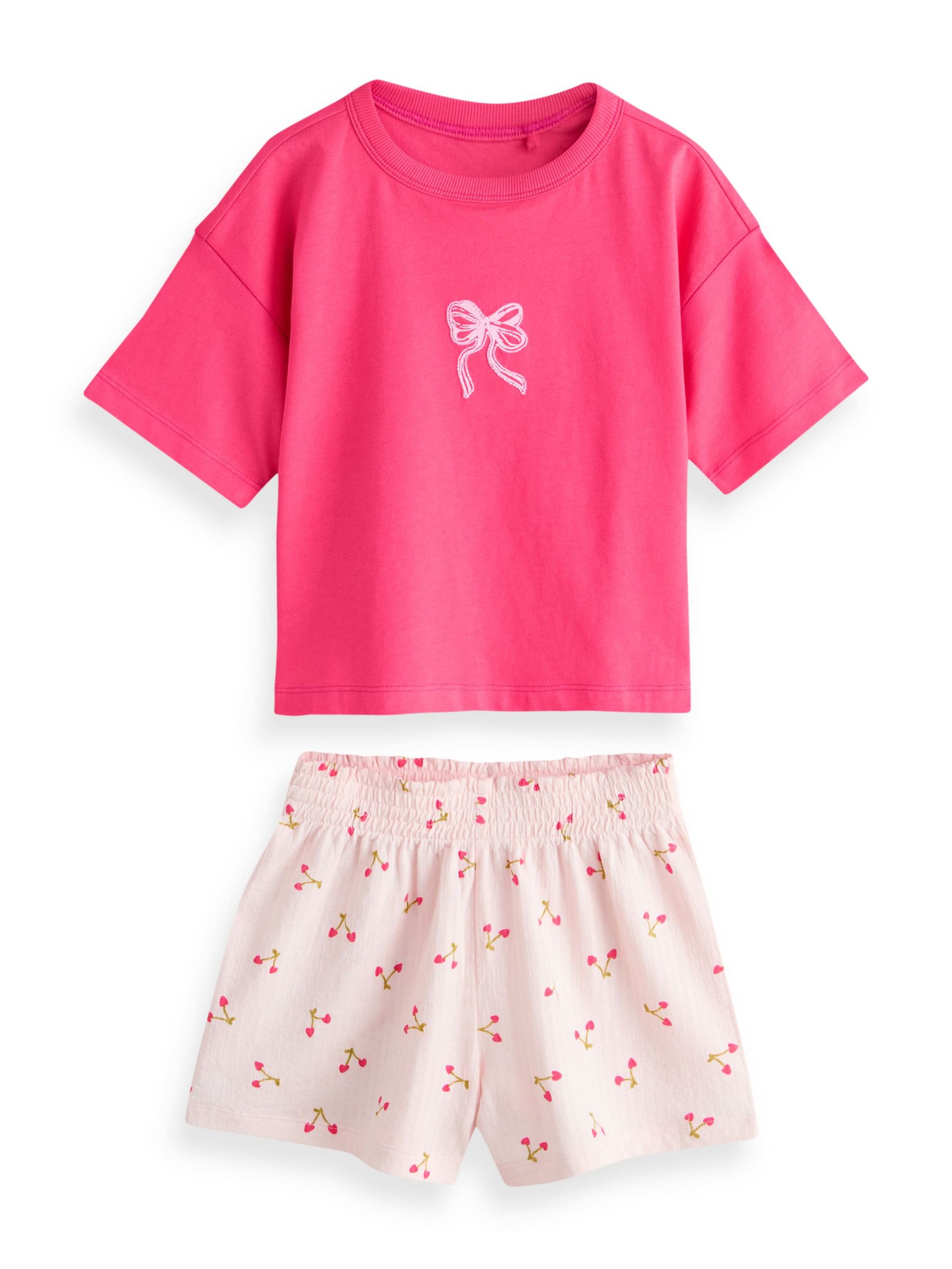 rožinė Next Miego kostiumas