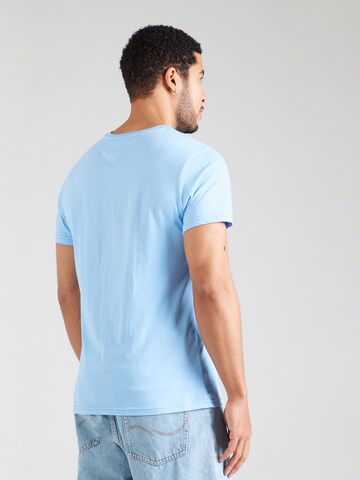 T-Shirt 'Essential' Tommy Jeans en bleu