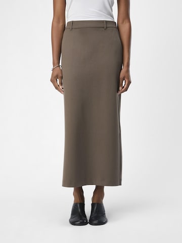 OBJECT Skirt in Brown: front