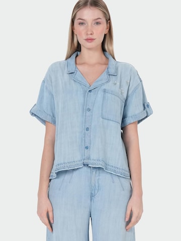 M.O.D MIRACLE OF DENIM - Blusa en azul