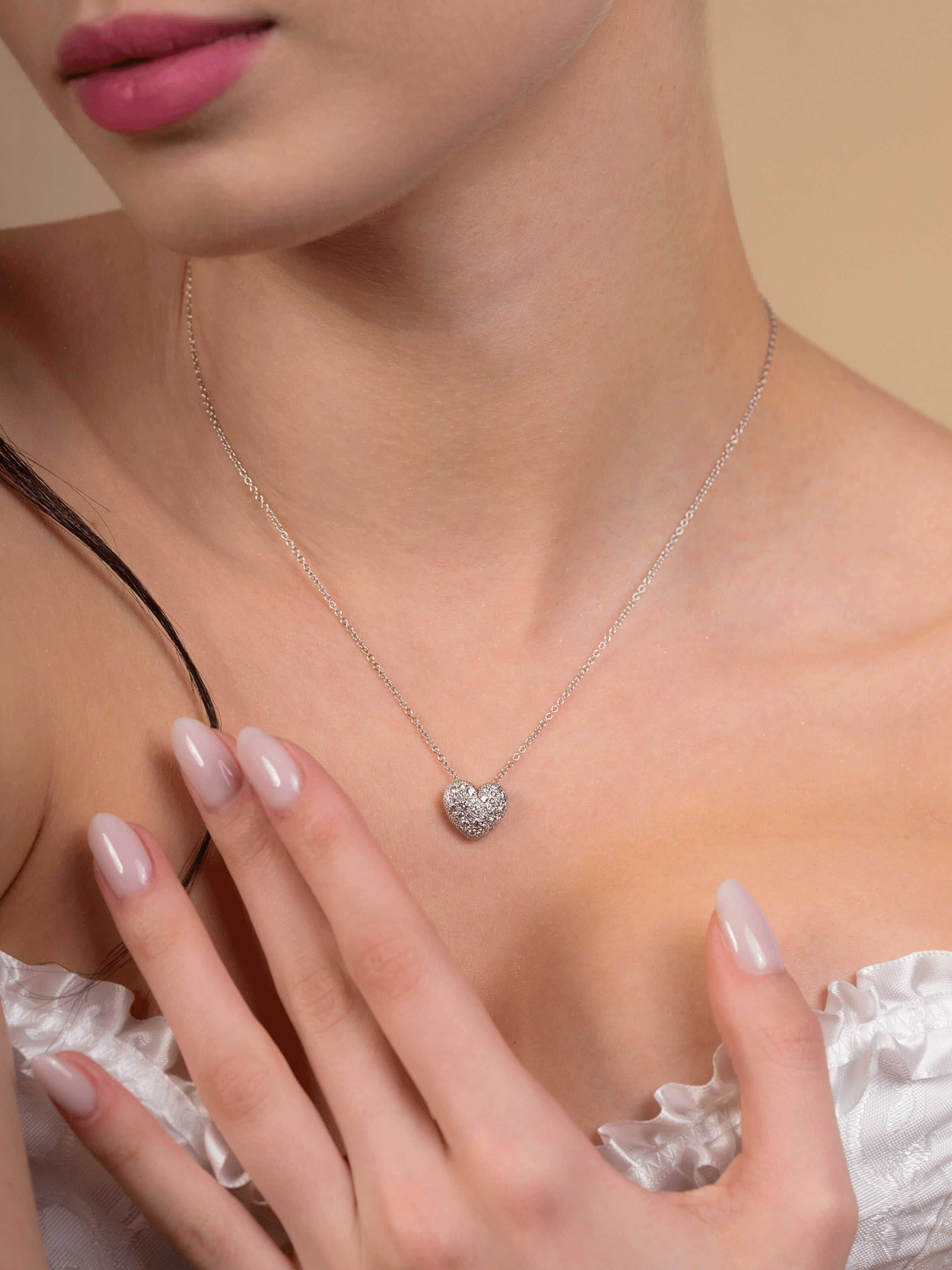 57emozioni Ketting 'Diamond' in Zilver