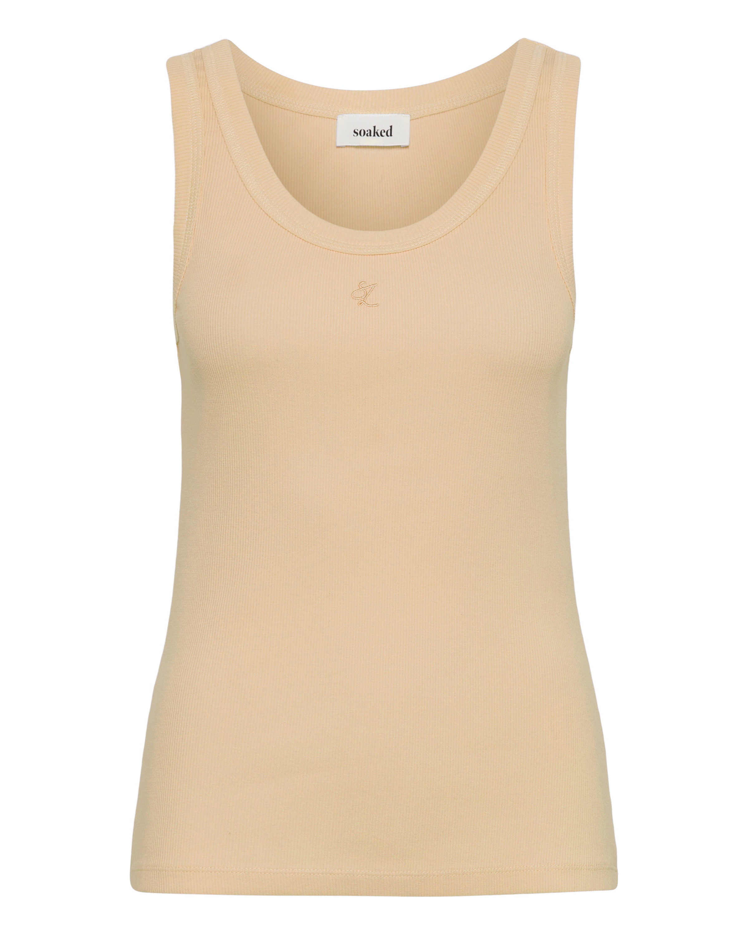 SOAKED IN LUXURY Top – žlutá: přední strana