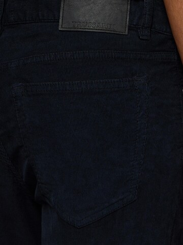 Coupe slim Pantalon Trussardi en bleu
