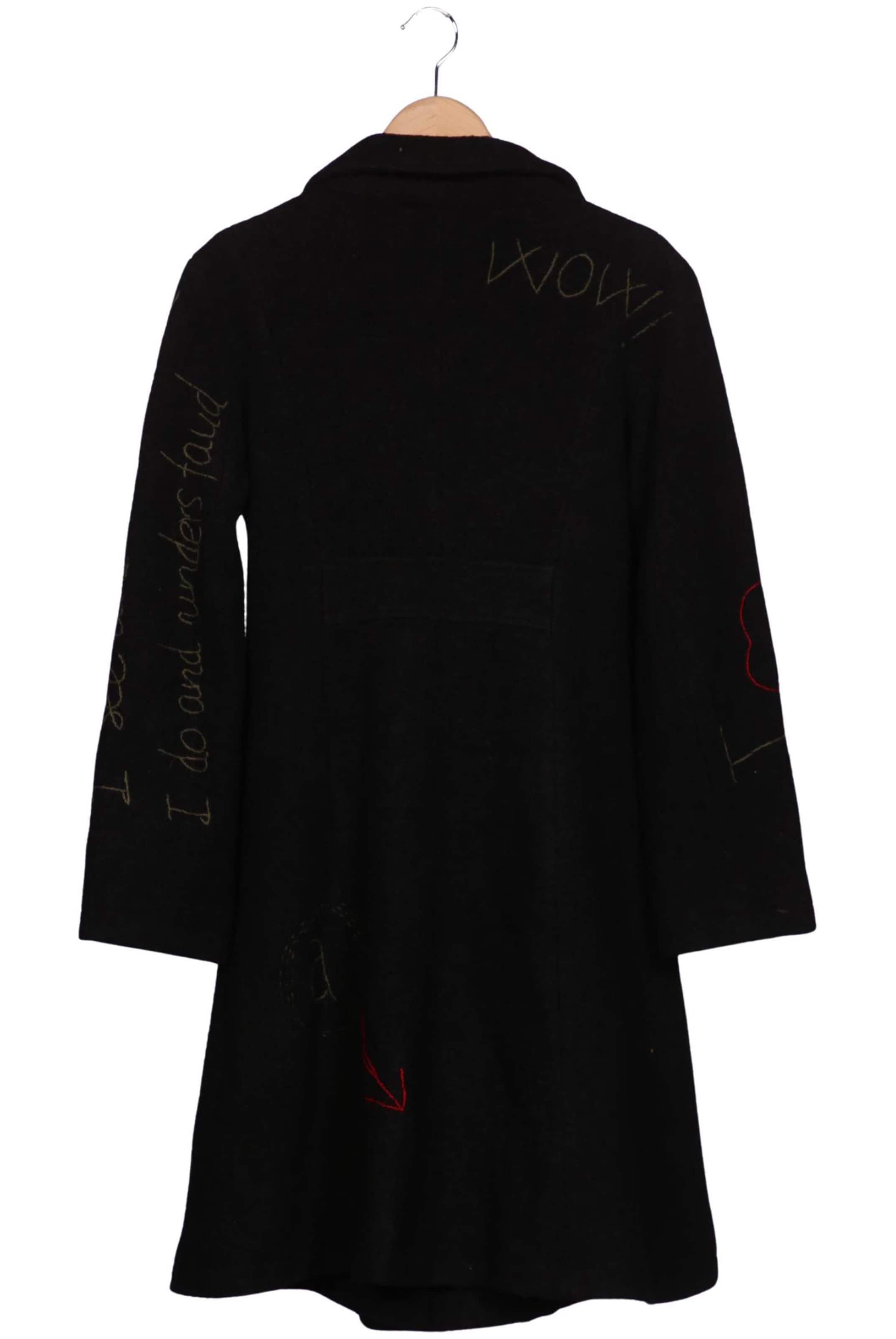 Desigual Mantel XL in Schwarz