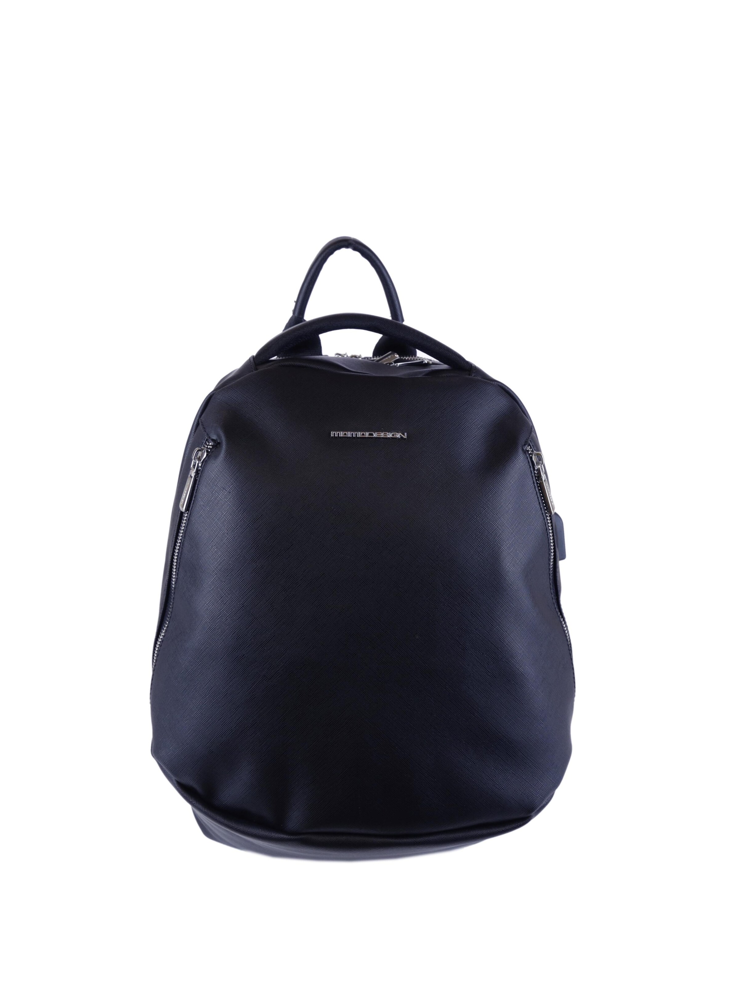 Zaino 'Zaino Momo Design Uomo Poliestere con Zip e Tasche Organizzate 32x40x15cm' di Momo Design in blu: frontale