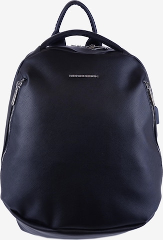 Zaino 'Zaino Momo Design Uomo Poliestere con Zip e Tasche Organizzate 32x40x15cm' di Momo Design in blu: frontale