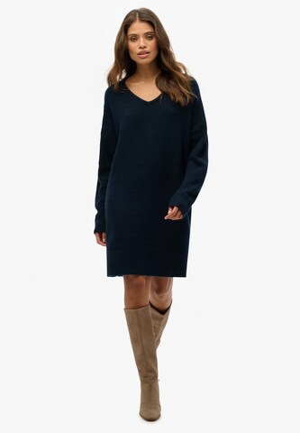 Superdry Jurk in Blauw: voorkant