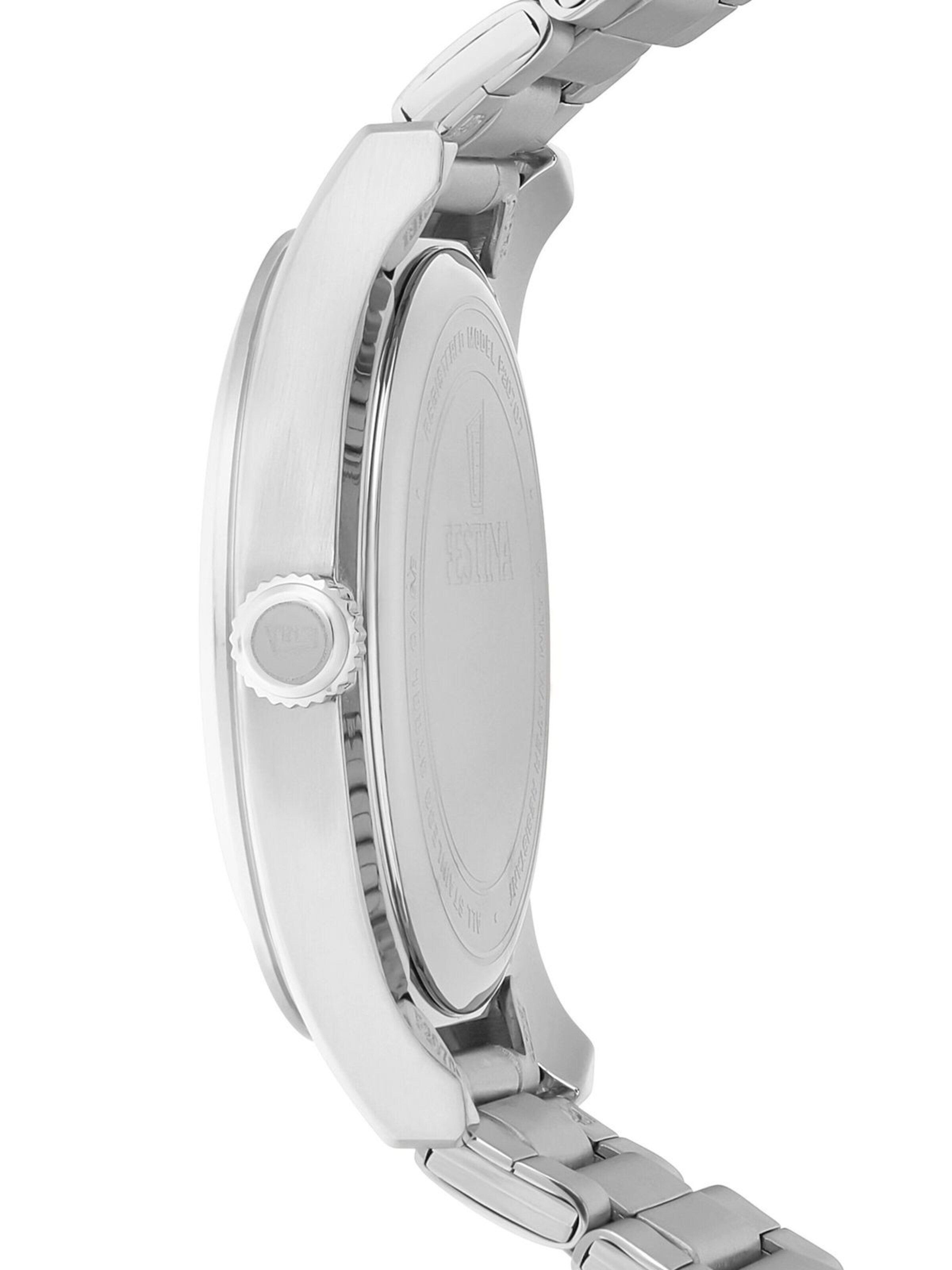 FESTINA Analoog horloge 'Date watch Acero Clasico' in Grijs