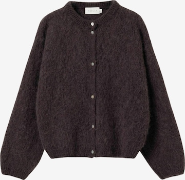 Cardigan ' N-Kae Knit Cardigan ' Noella en marron : devant
