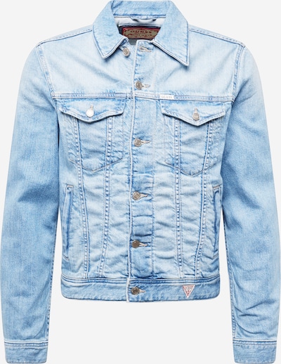 GUESS Between-season jacket 'DILLON' in Blue denim, Item view