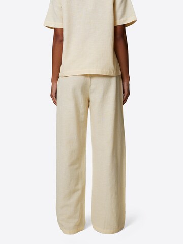 Wide Leg Pantalon Good For Nothing en jaune