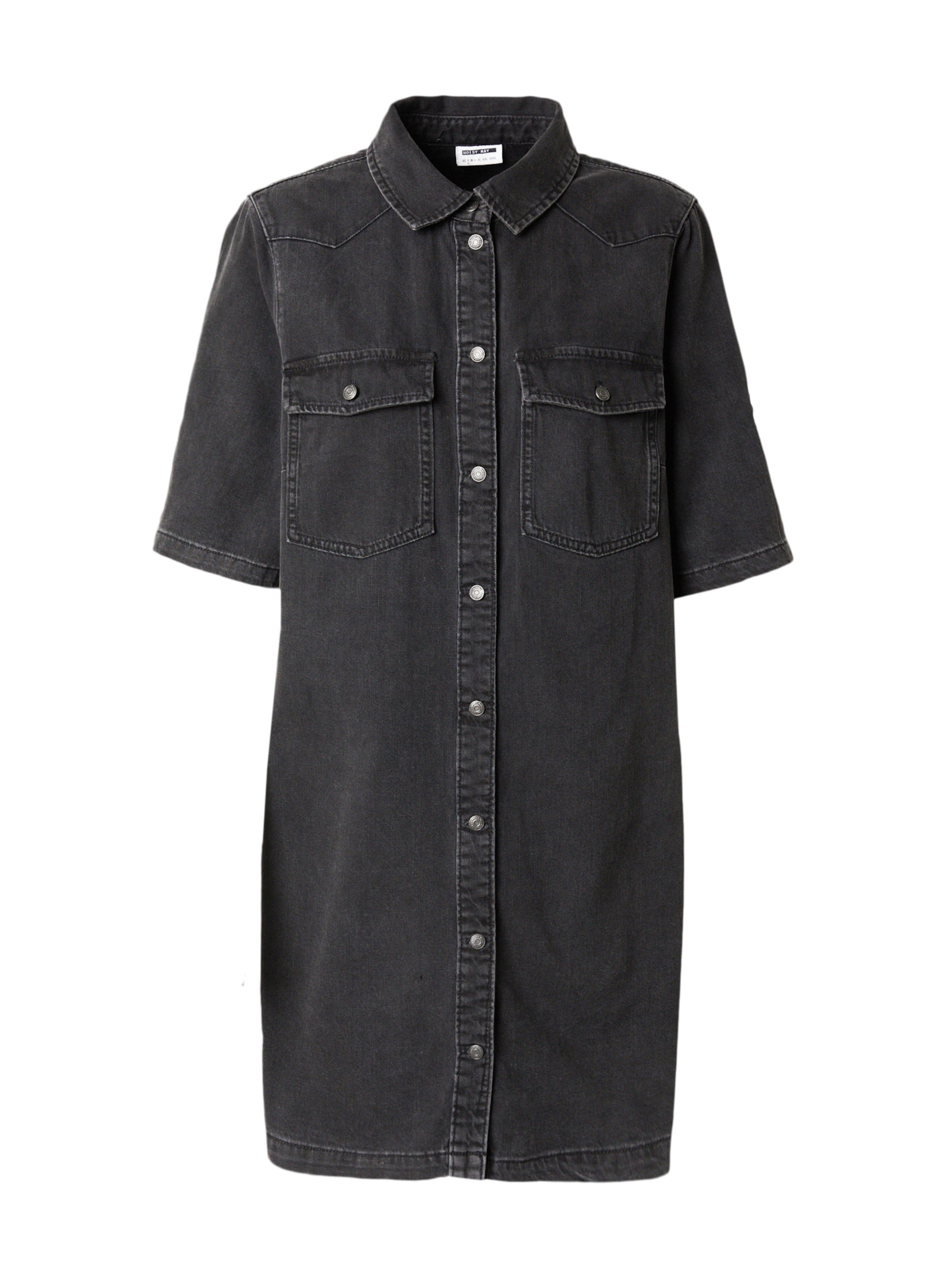 Noisy may Μπλουζοφόρεμα σε μαύρο: μπροστά