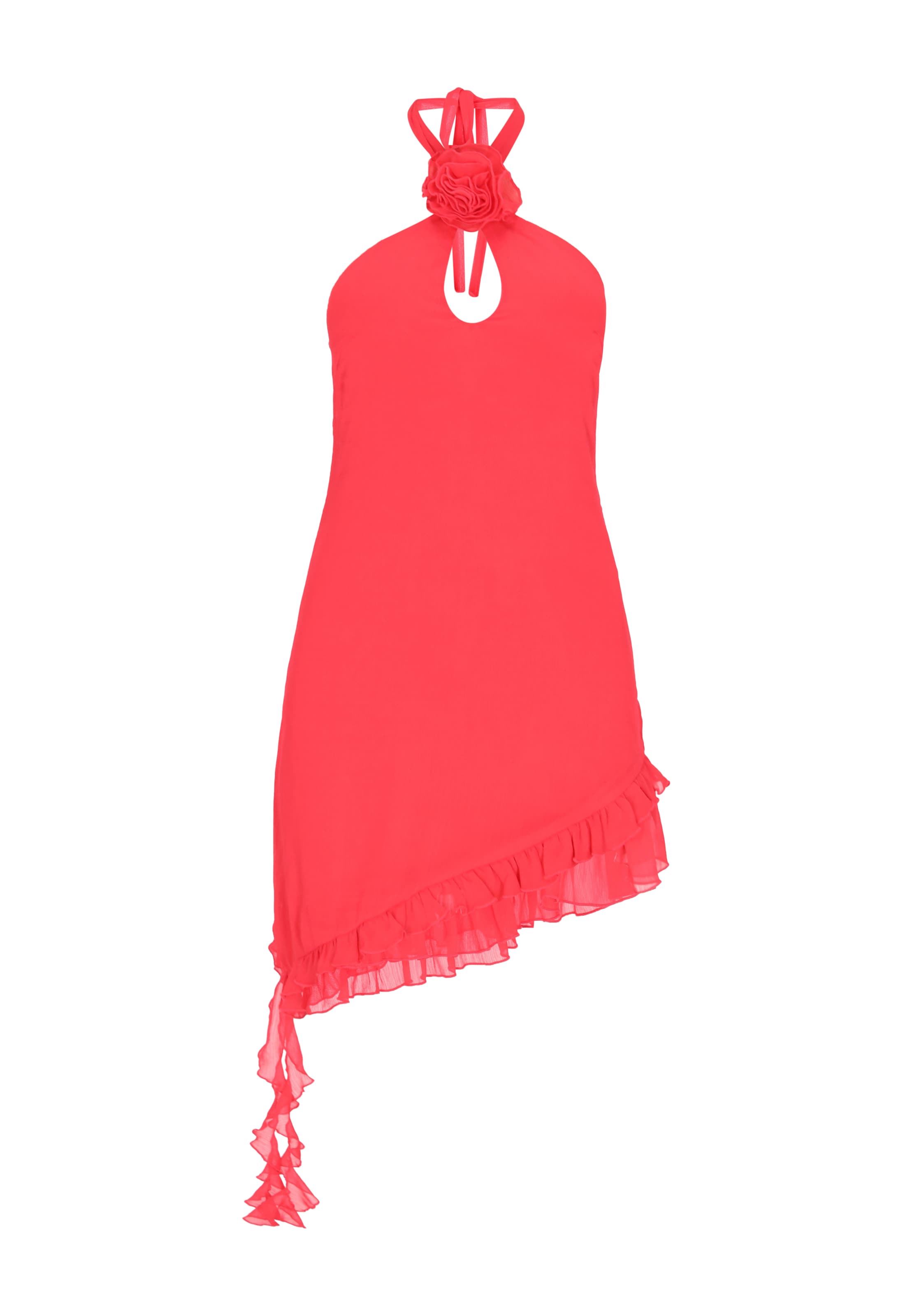 myMo at nightKoktel haljina 'Spring Summer' - crvena boja: prednji dio