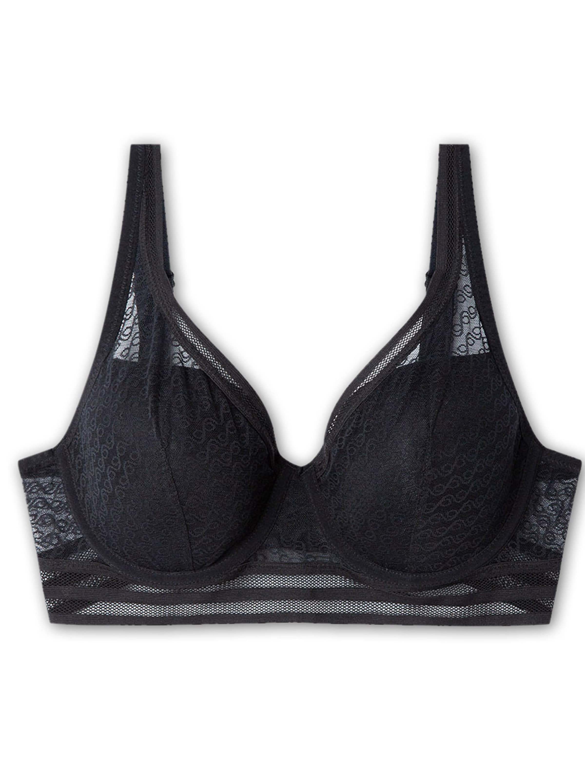 Gisela Balconette Behå i svart: framsida