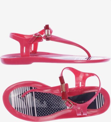 TOMMY HILFIGER Sandals & High-Heeled Sandals in 38 in Pink: front