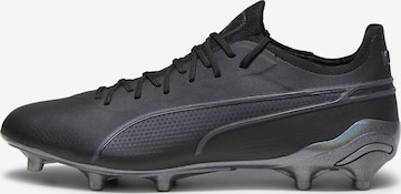 Chaussure de foot 'King Ultimate' PUMA en noir : devant