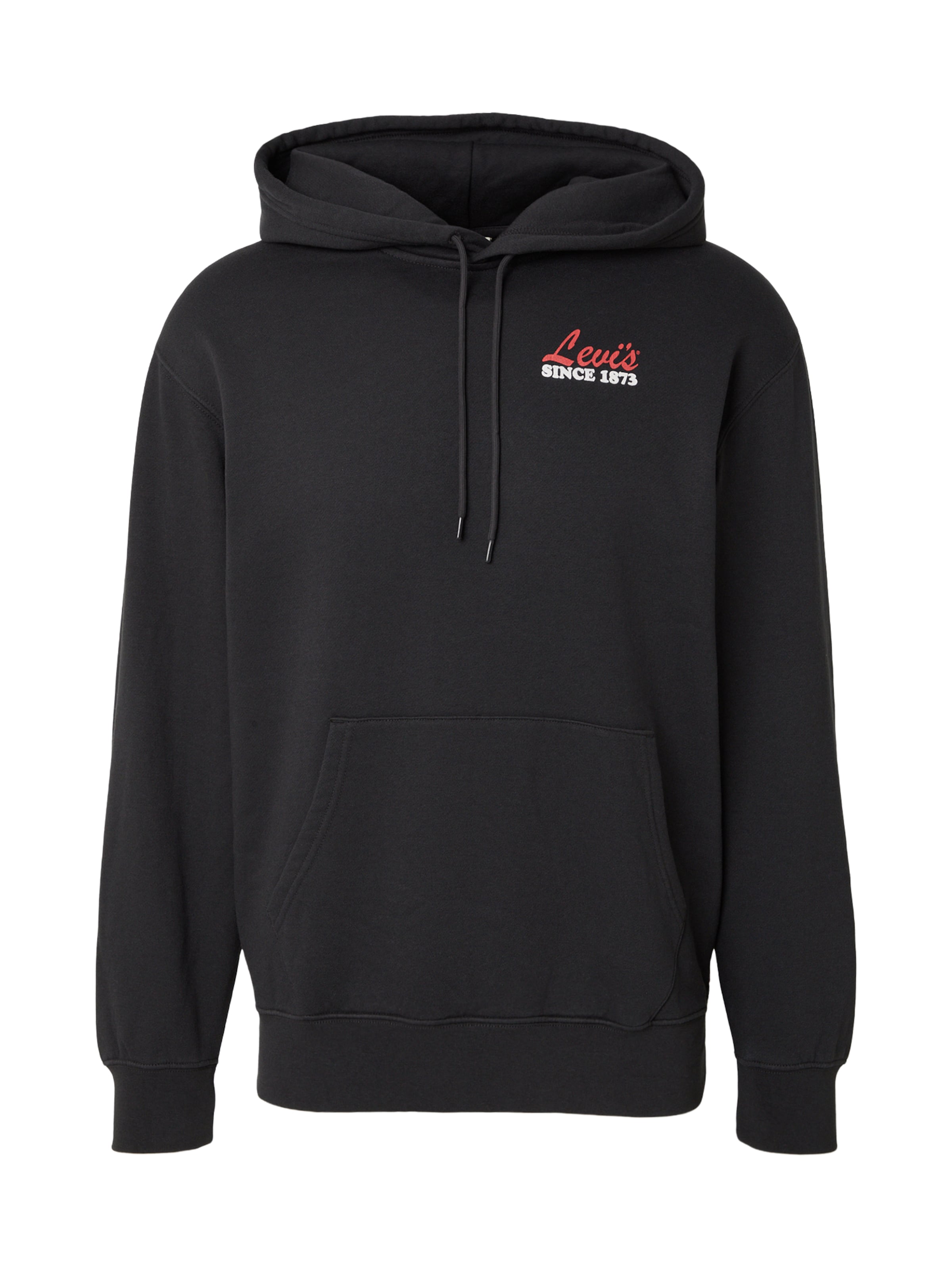 LEVI'S ® Regular fit Суичър в черно: отпред