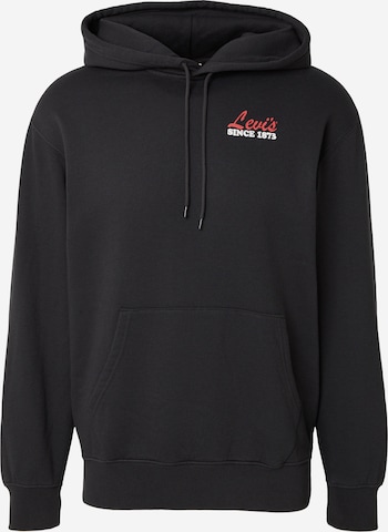 LEVI'S ® Regular fit Суичър в черно: отпред