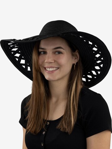 Janice Hat 'Malang' in Black: front