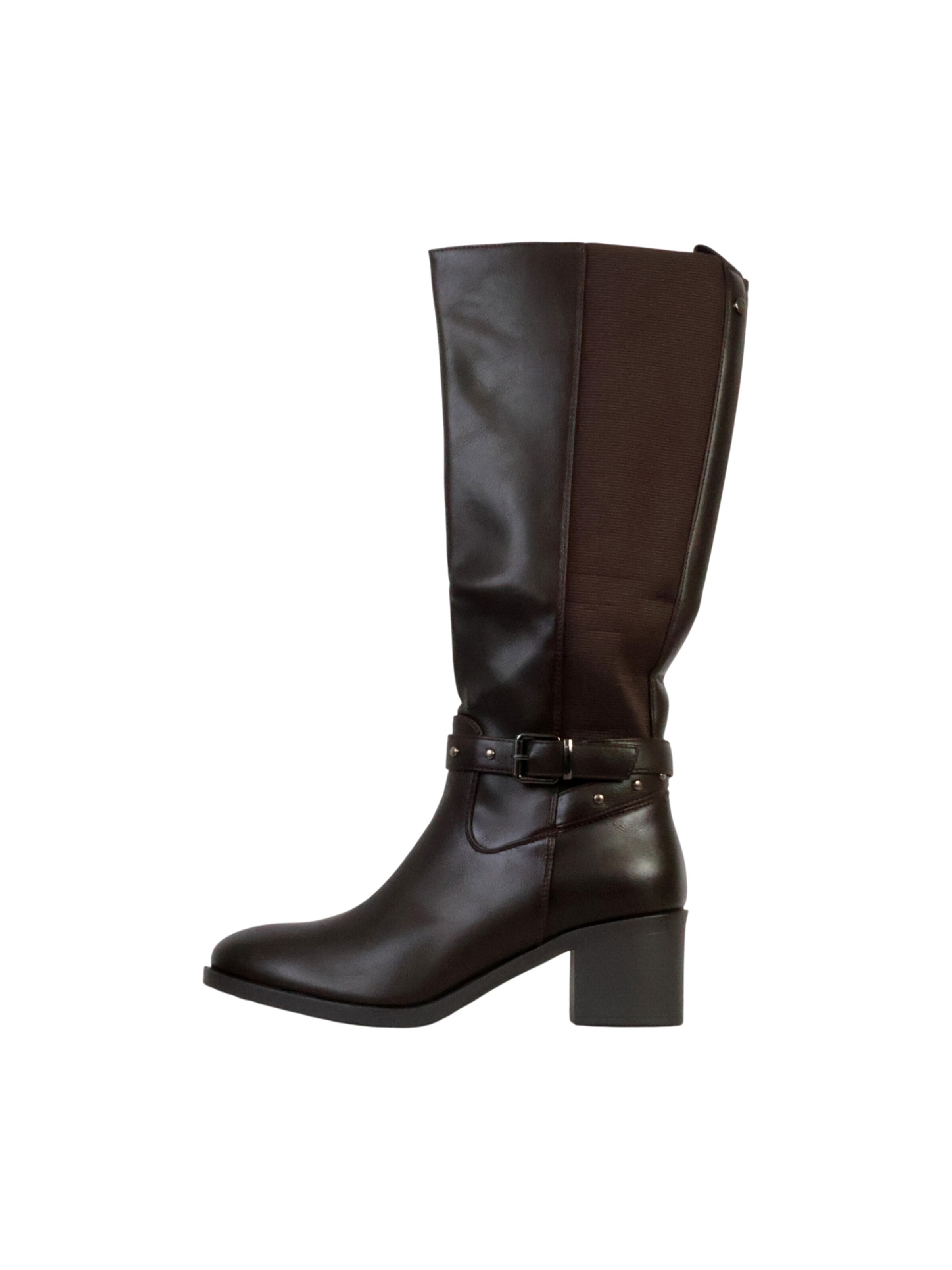 Super Mode - Botas 'Supermodische Stiefel mit Reißverschluss' en marrón: frente