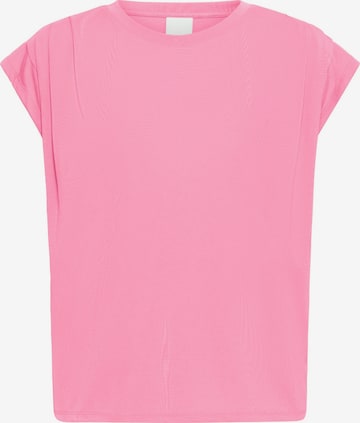 T-shirt 'IHLisken' ICHI en rose : devant