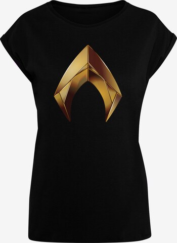 T-shirt 'Aquaman - Emblem' ABSOLUTE CULT en noir : devant