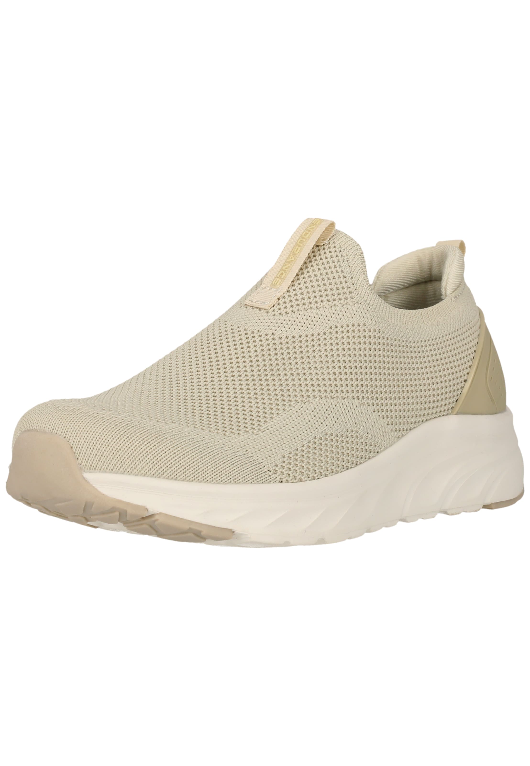 ENDURANCE Platform trainers 'Fealy' in Beige: front